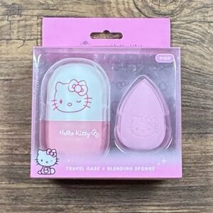 Hello Kitty Pink Travel Set with Sponge